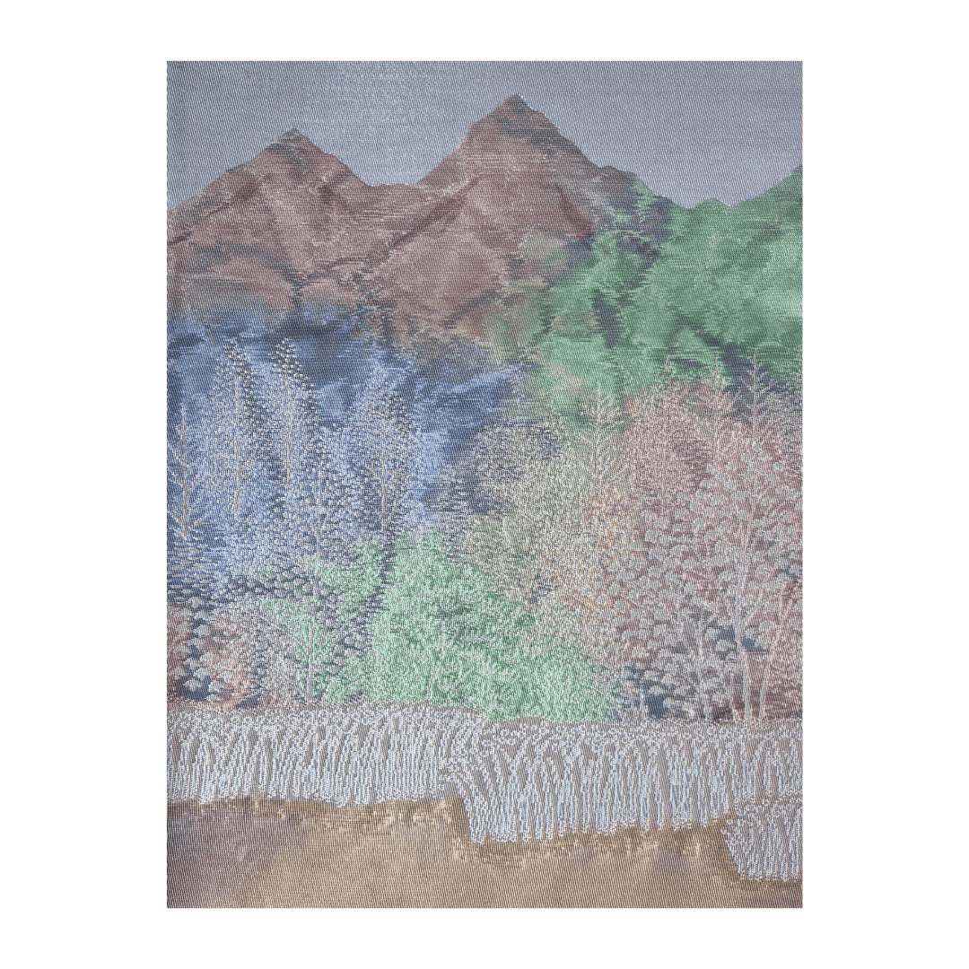 Vintage Fukuro Obi Landschaft