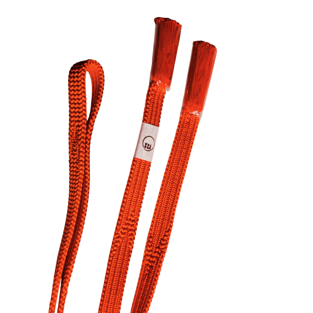 Vintage Obijime handgemacht Orange unbenutzt