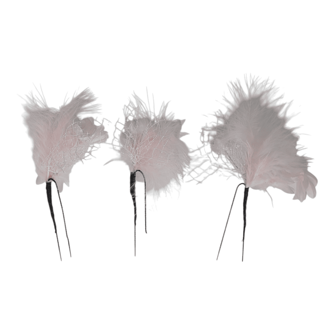 Vintage Kanzashi Set 3-teilig 