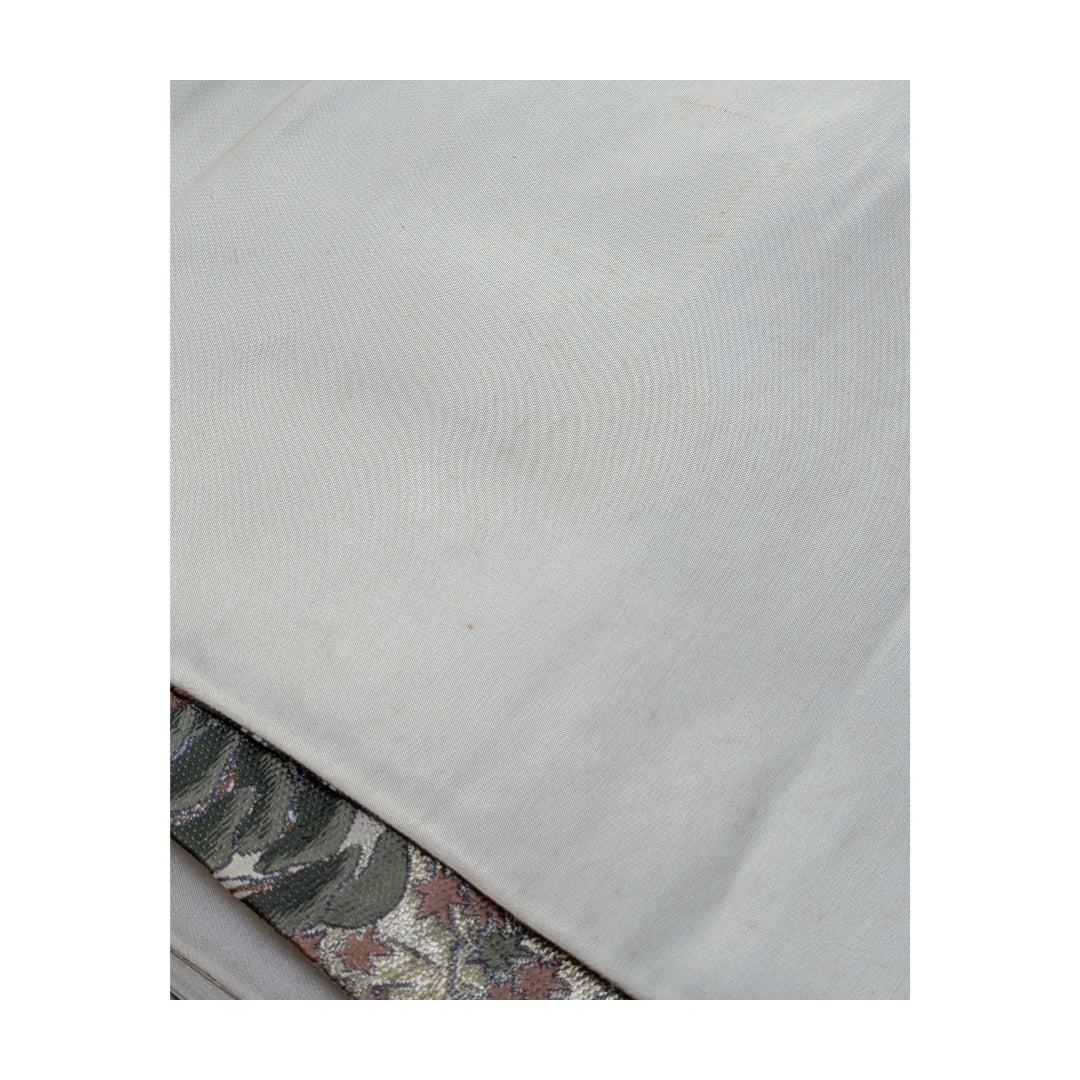 Vintage Fukuro Obi europäische Schiffe