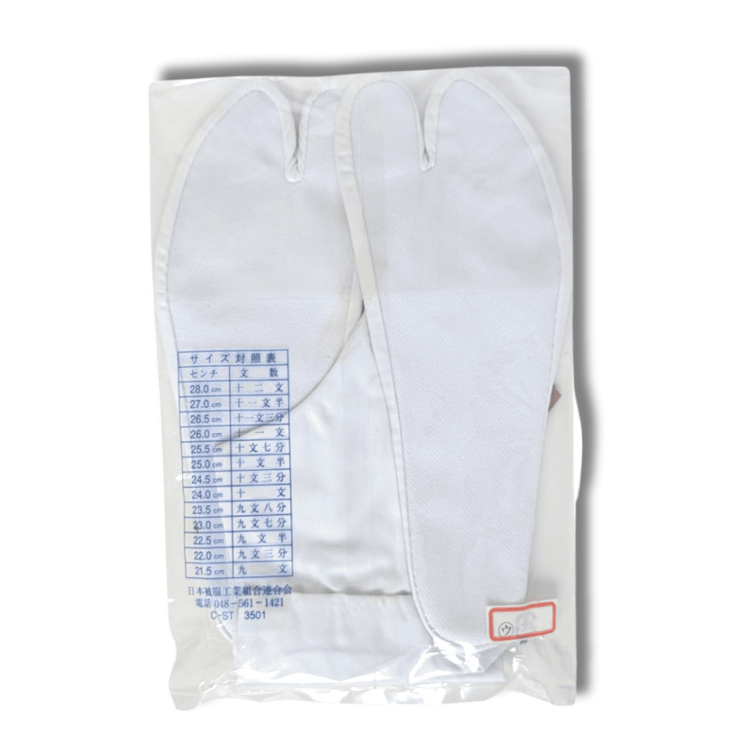japanische Tabi weiß 100% Baumwolle Gr. 36