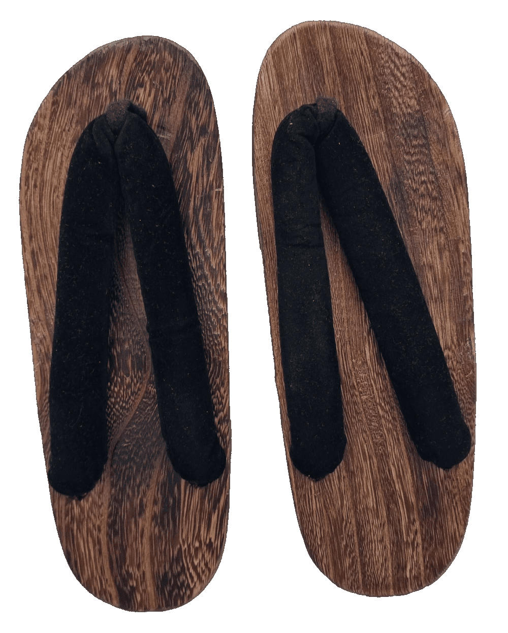 Unisex Geta Holz mit schwarzen Riemen 40/41