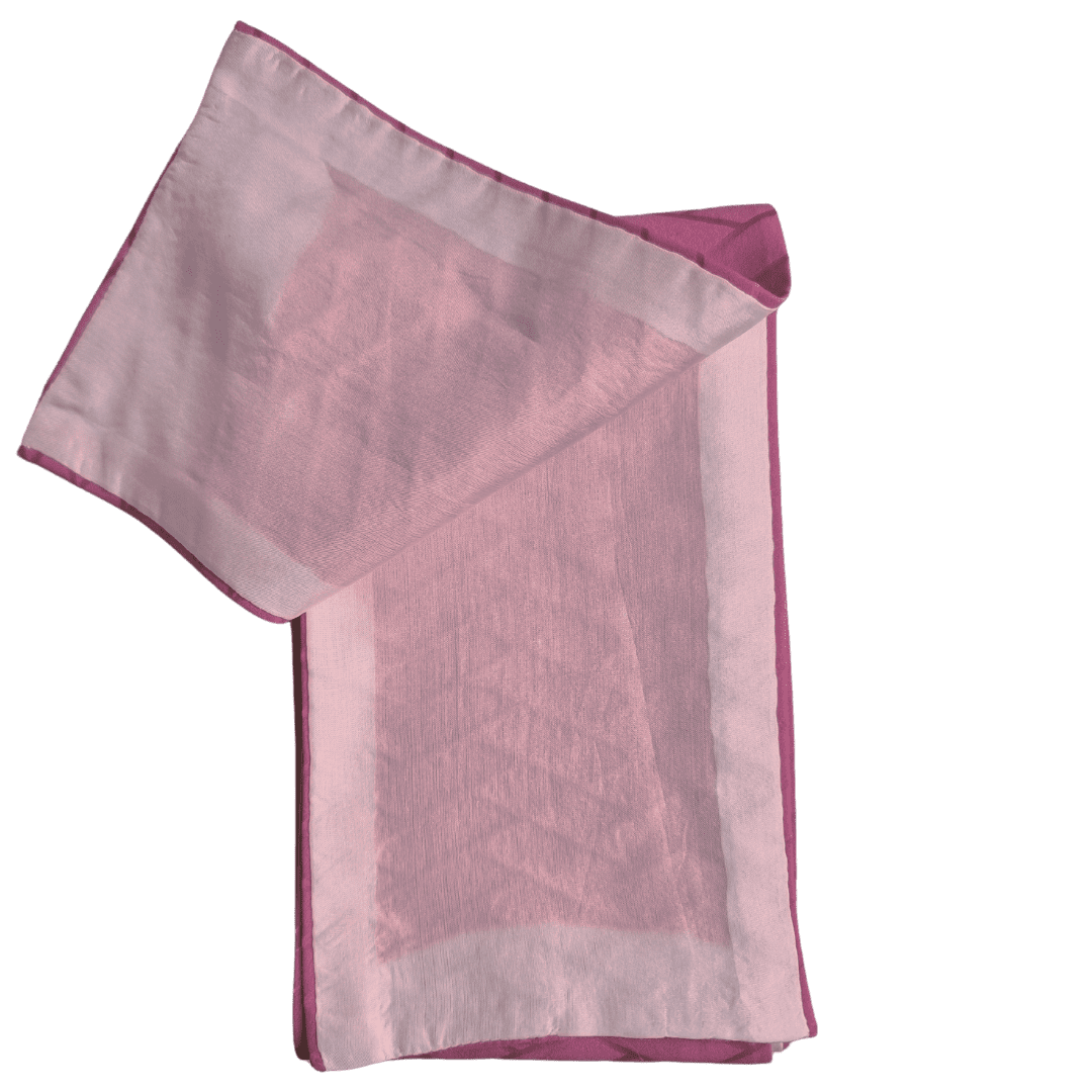 Vintage Date-eri / Kasane-eri Higaki Ajiro pink
