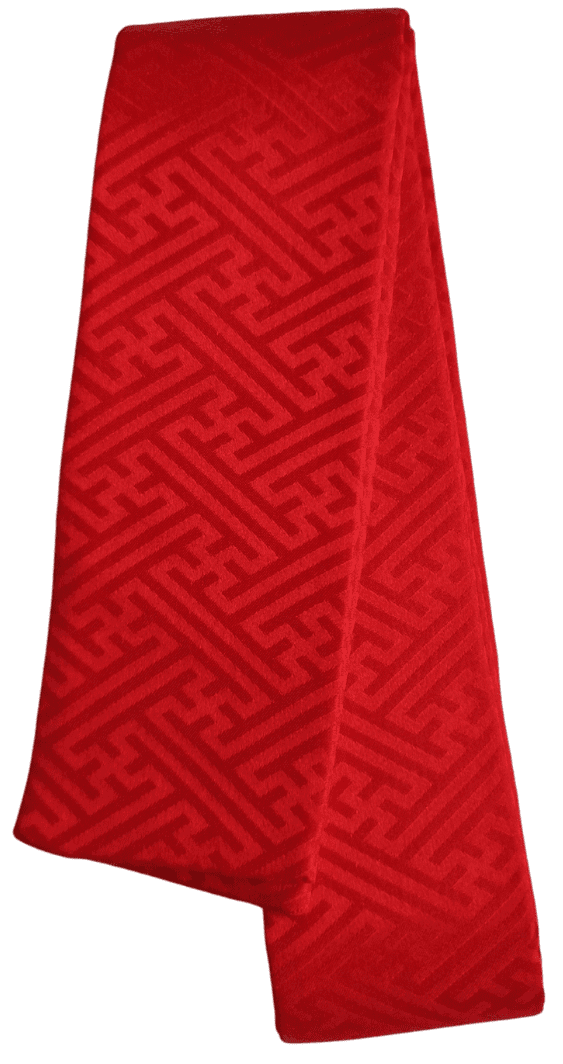 Vintage Kasane-Eri Rot Sayagata