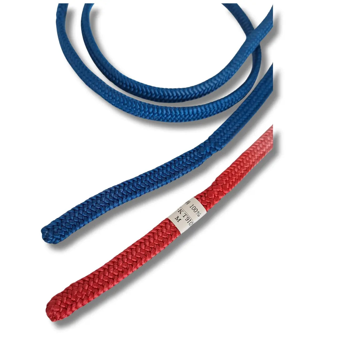 Vintage Obijime rot blau (ungetragen)