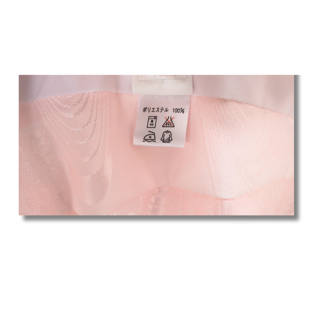 Vintage Damen Furisode Naga-Juban in Rose