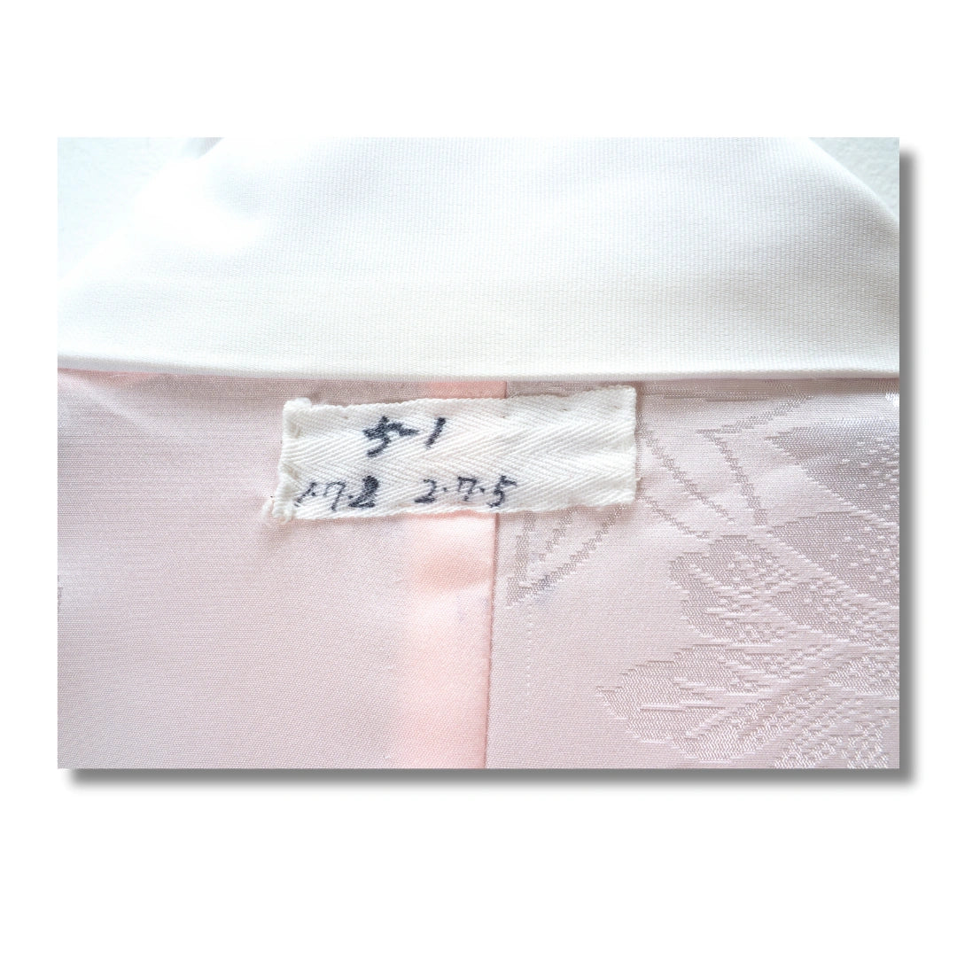 Vintage Damen Furisode Naga-Juban in Rose