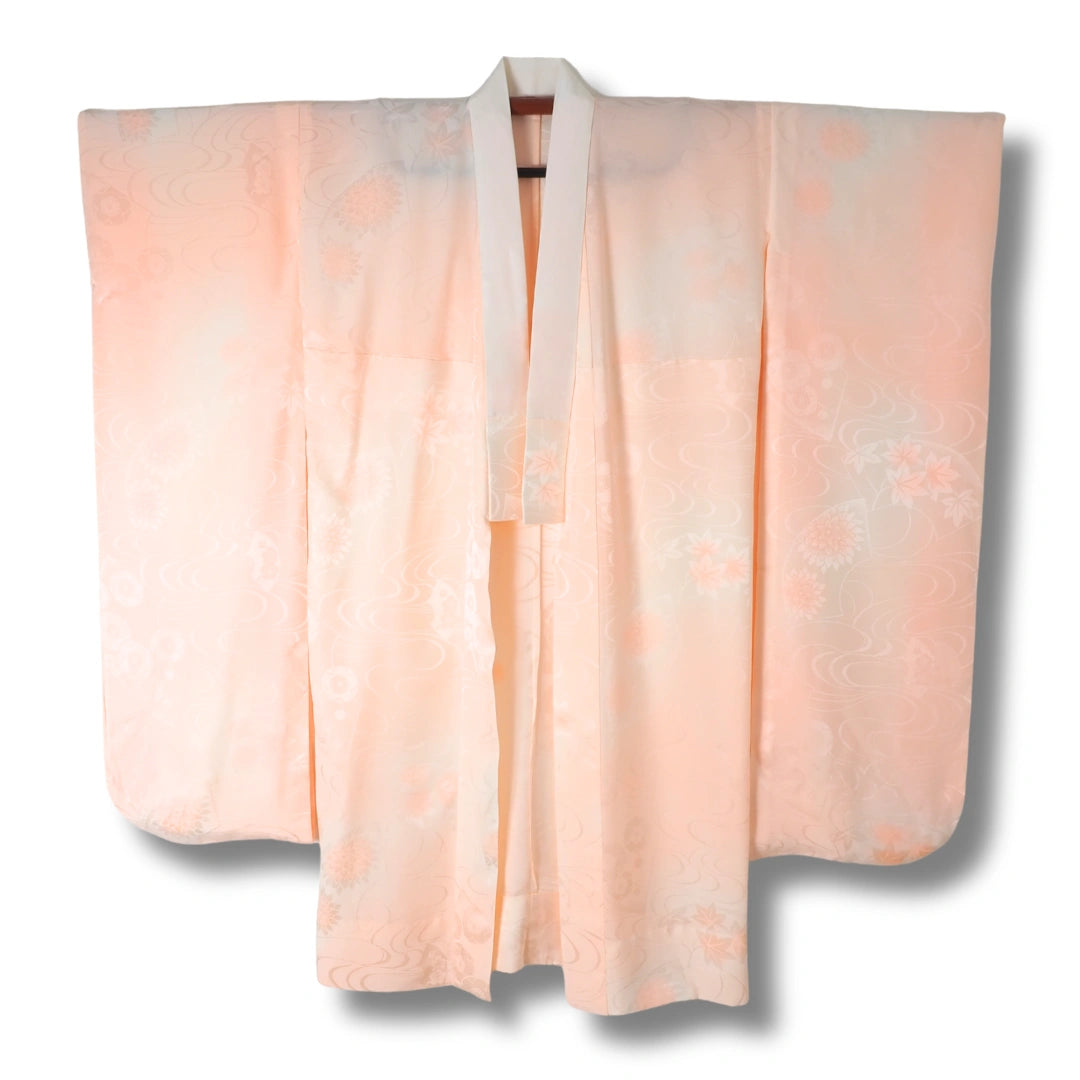 Vintage Damen-Furisode-Juban in Rosa