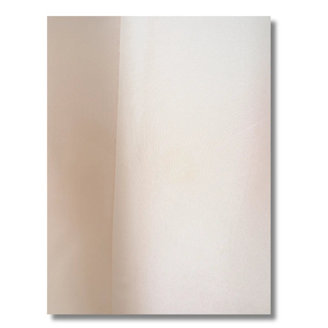 Detailaufnahme des Stoffes mit Farbverlauf