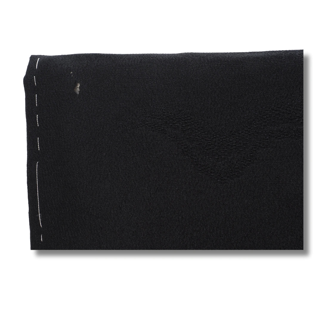 Vintage Damen Haori – Schwarz einfarbig