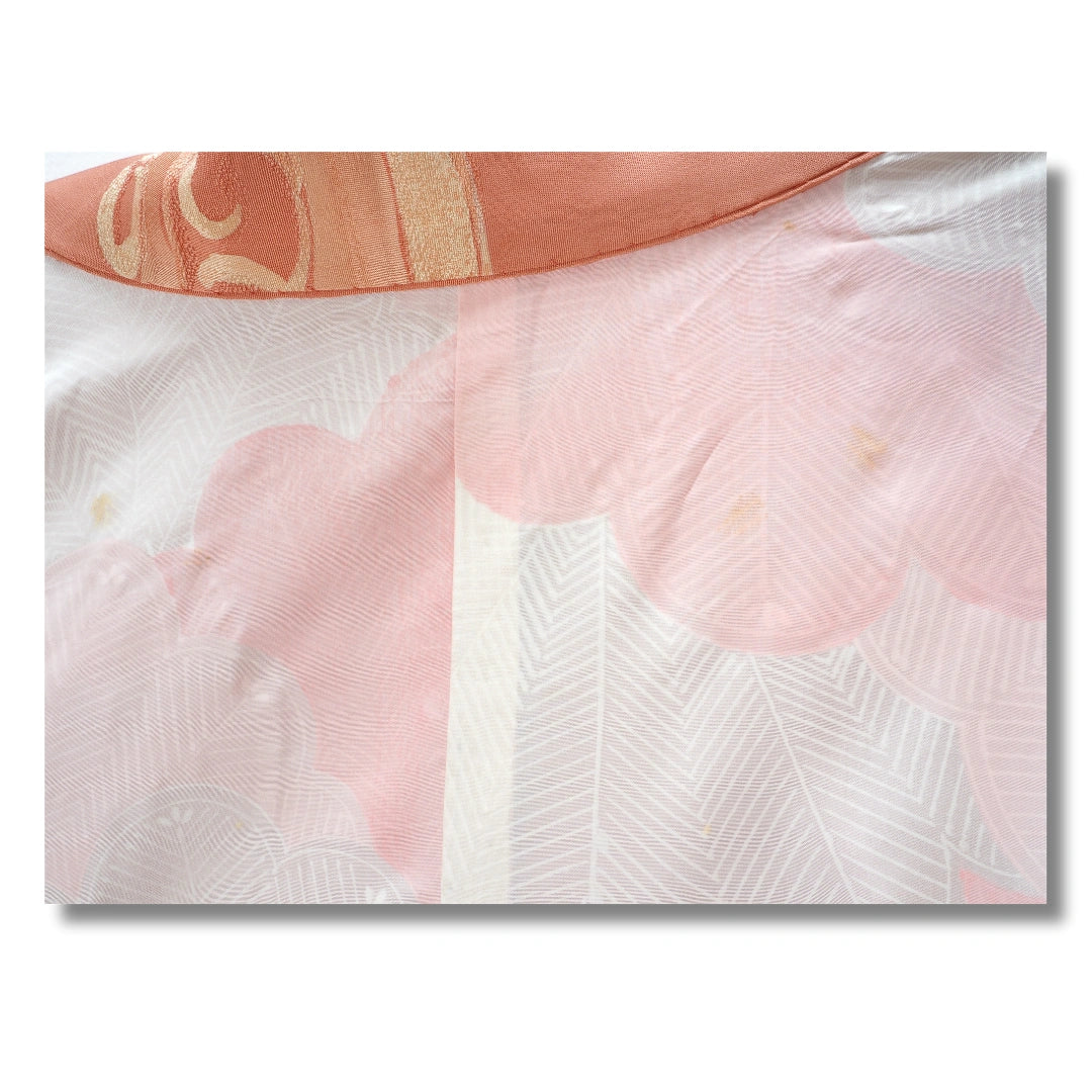 Vintage Damen Haori in Orange 