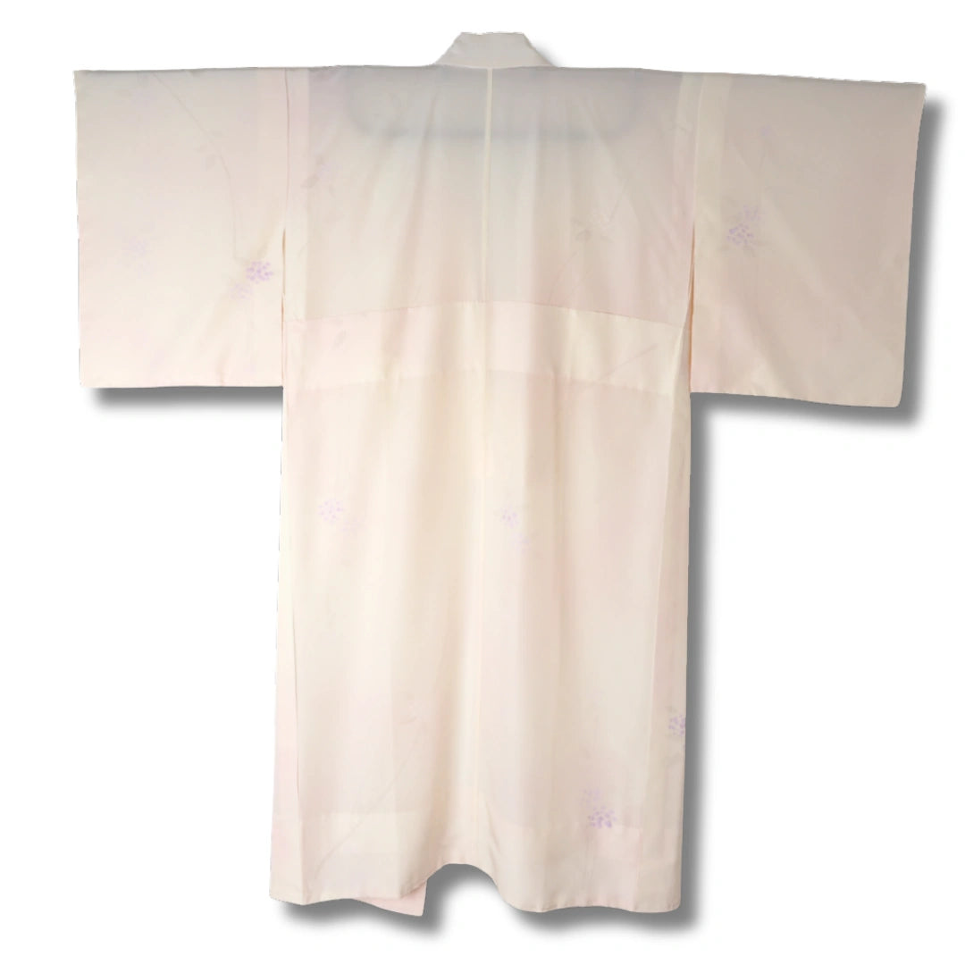 Vintage Damen Juban hellrosa mit Blumen