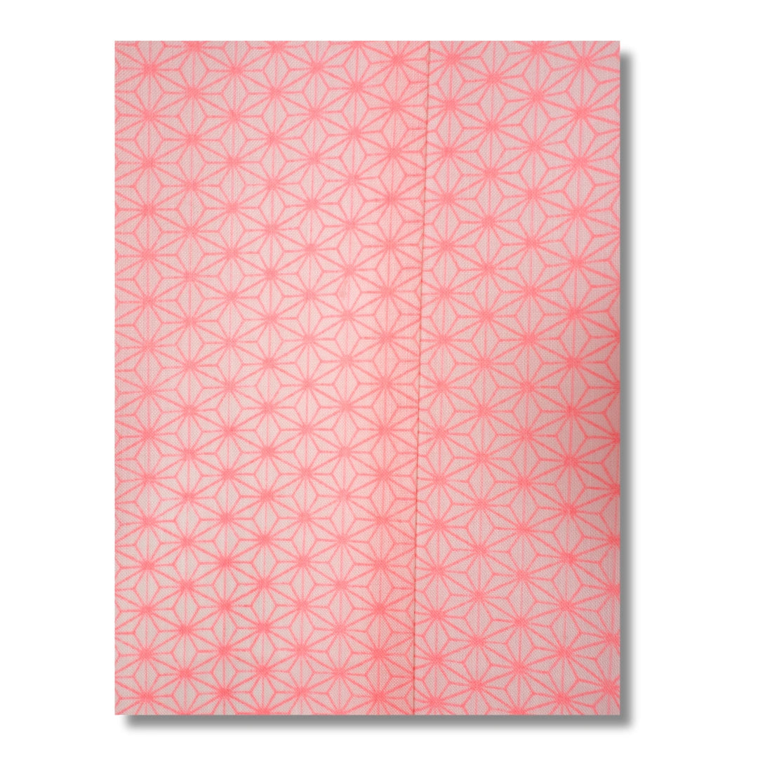 Vintage Damen Juban pink mit Asanoha-Muster