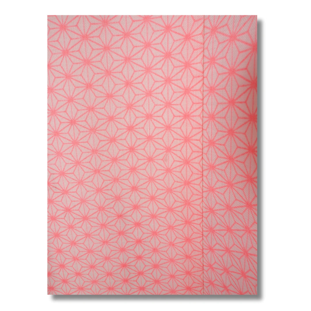 Vintage Damen Juban pink mit Asanoha-Muster