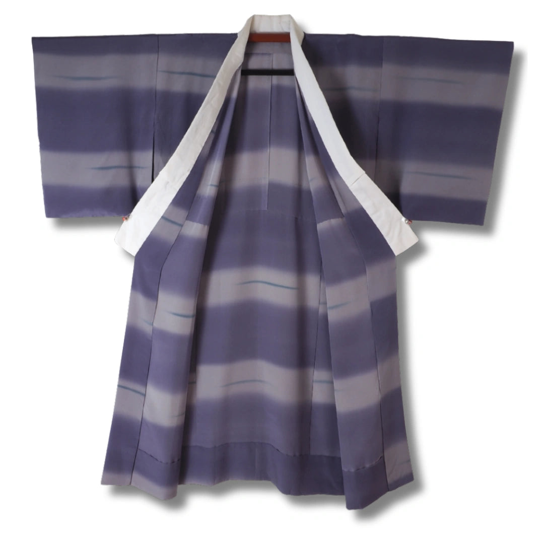 Vintage Juban lila gestreift 
