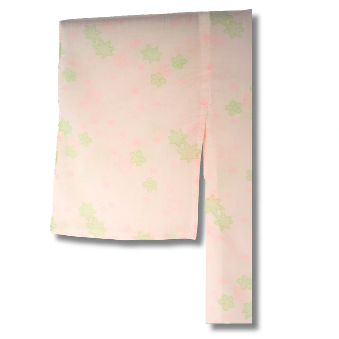 Vintage Damen Juban rosa mit Blumen