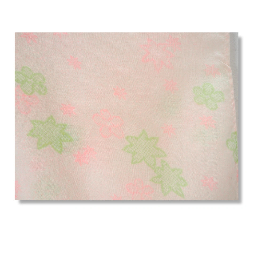 Vintage Damen Juban rosa mit Blumen