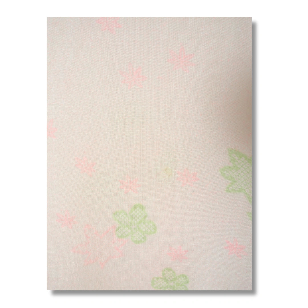 Vintage Damen Juban rosa mit Blumen