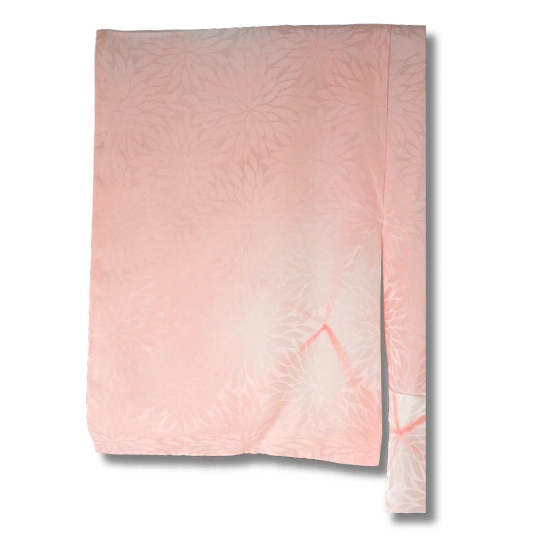 Vintage Damen Juban weiß rosa Batik