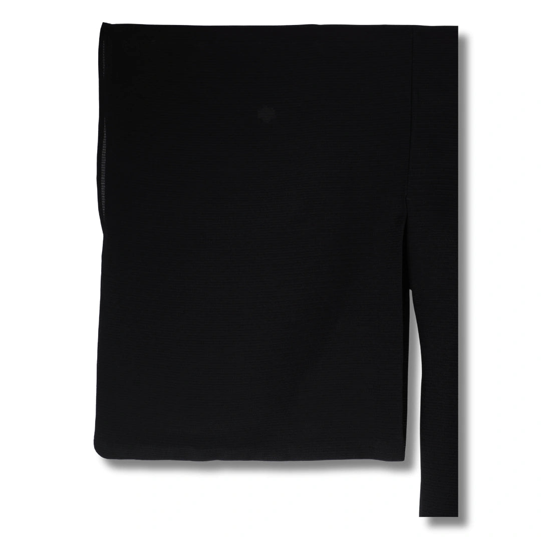 Vintage Sommer Mofuku Damen Kimono Schwarz | 5 Kamon