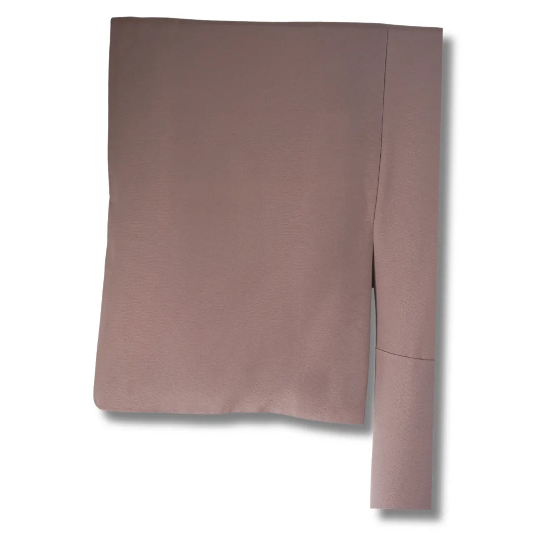 Ärmelansicht des altrosa Vintage Kimono 