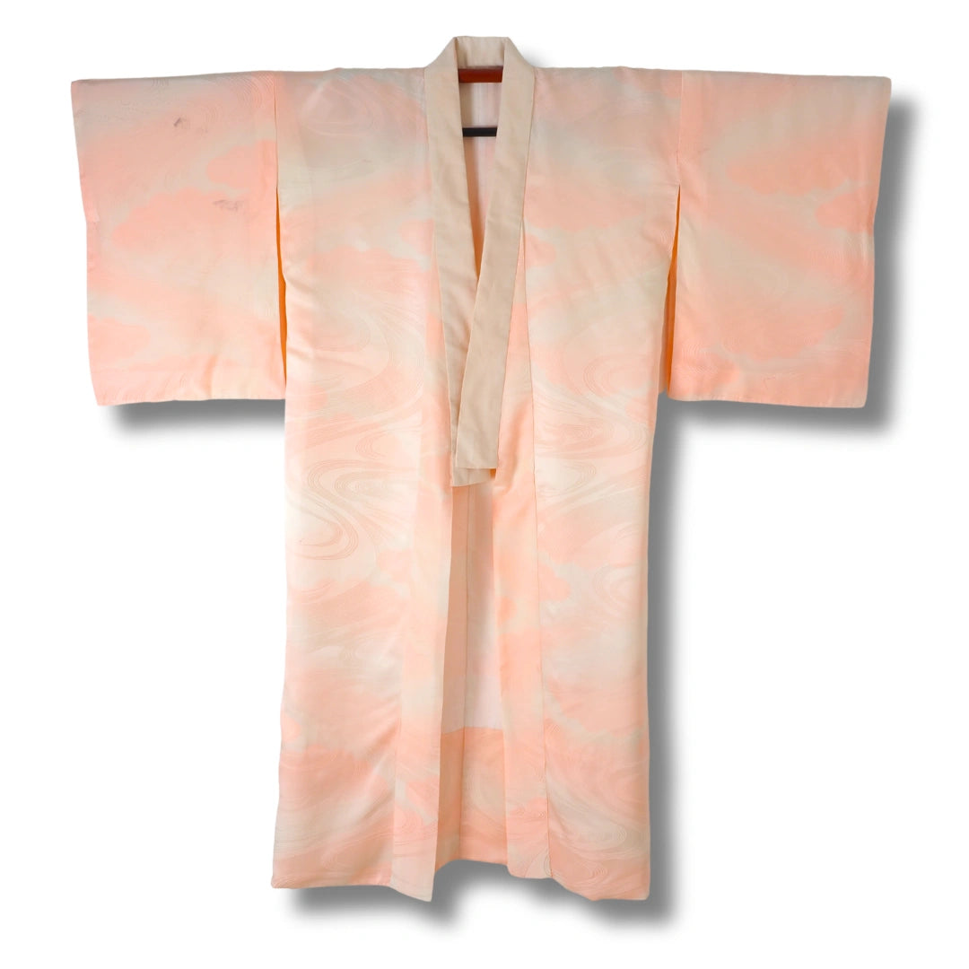 Vintage Damen Naga-Juban Apricot