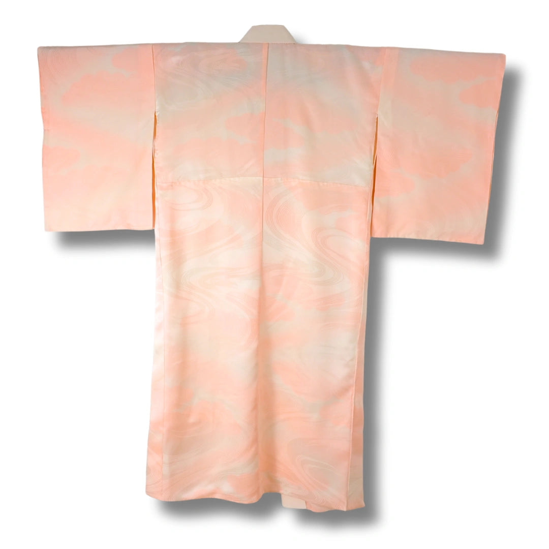 Vintage Damen Naga-Juban Apricot