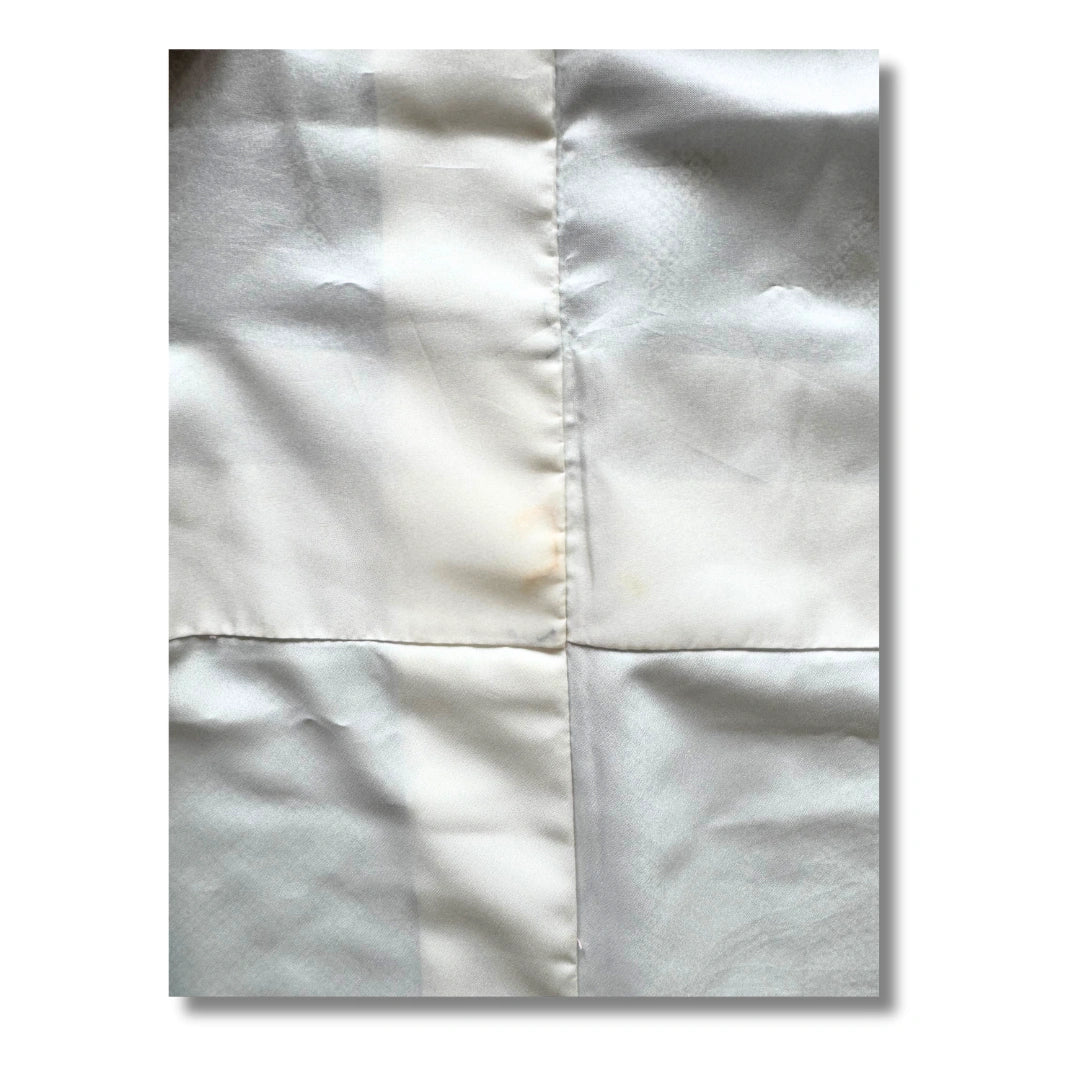 Vintage Komon Damen Kimono mit Shibori Färbung – Blau