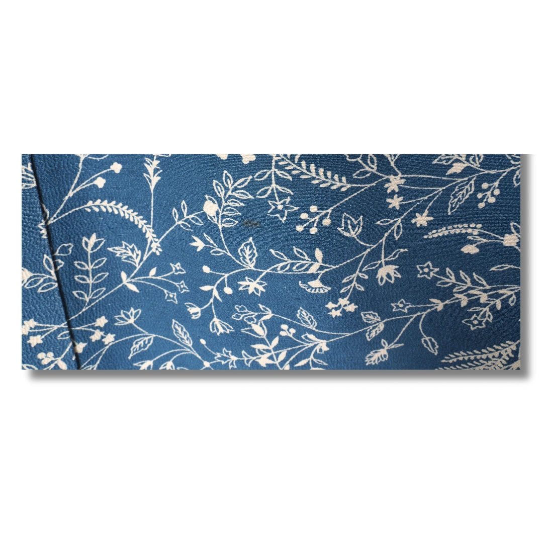Detail des Stoffmusters eines Vintage Kimono
