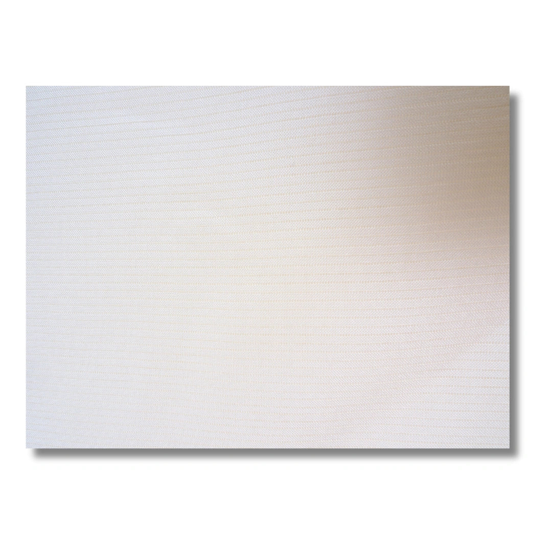 Vintage Damen-Juban in Creme mit Streifen – transparenter Unterkimono