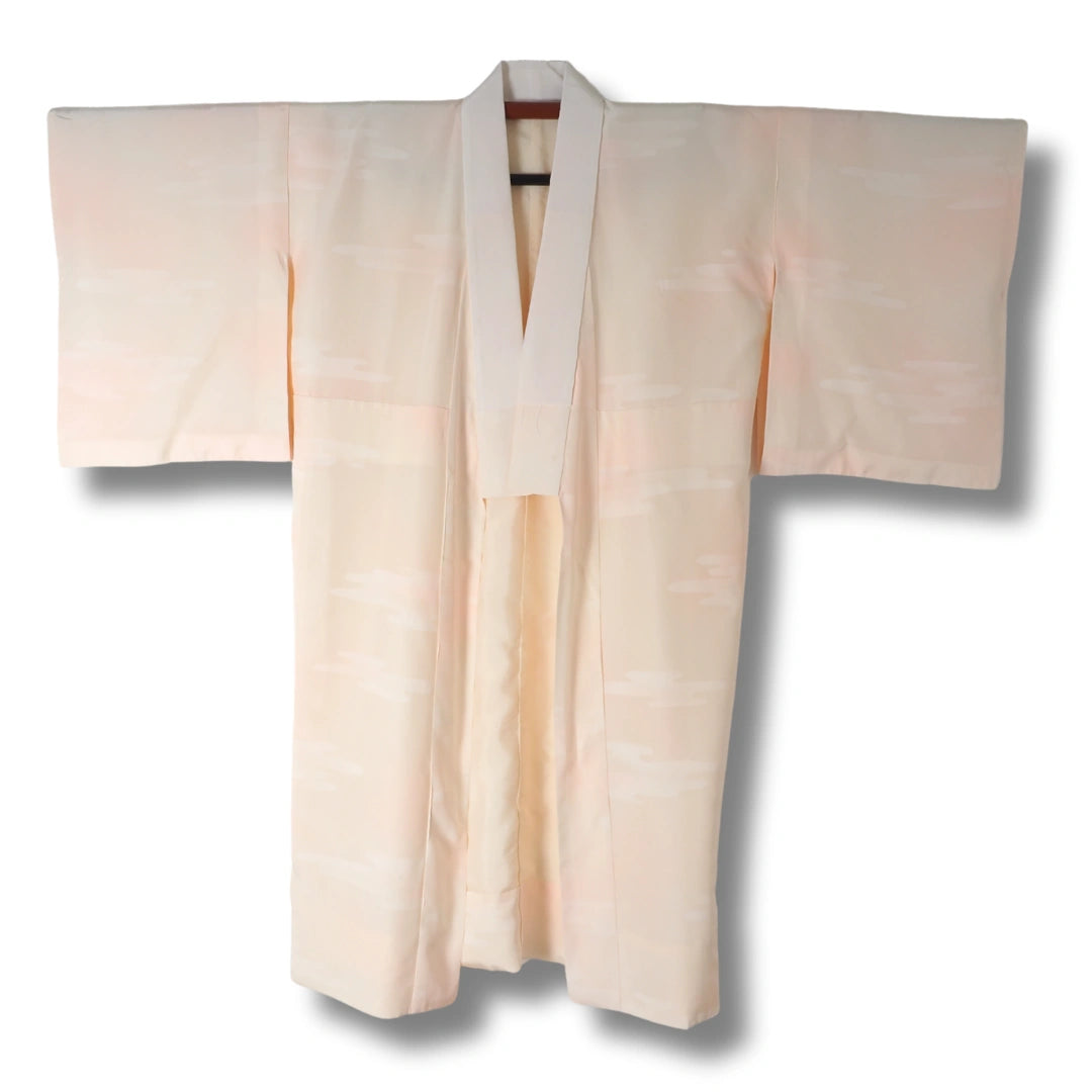 Vintage Damen Naga Juban – Creme & Rosa