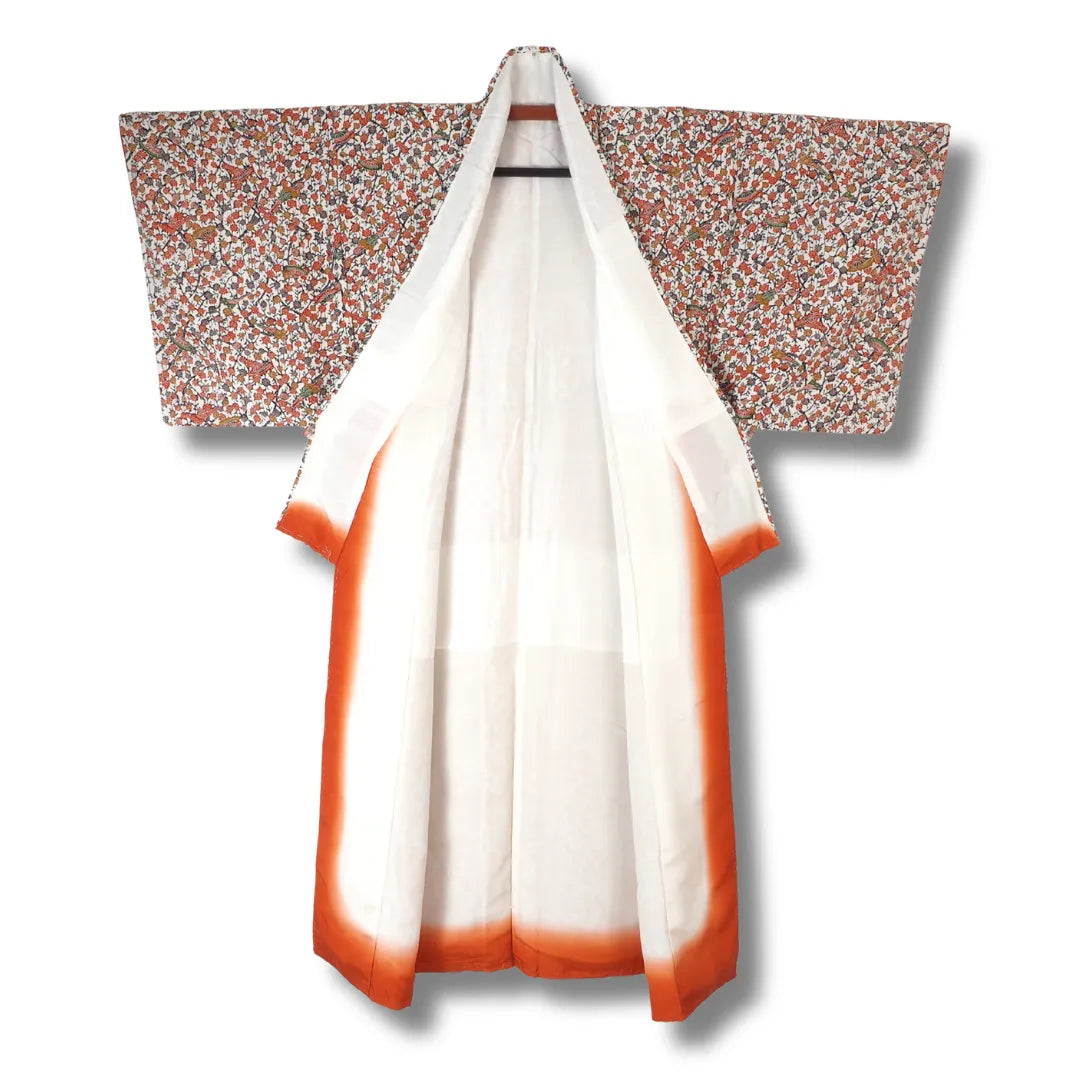 Innenansicht eines ungetragenen Komon Kimono