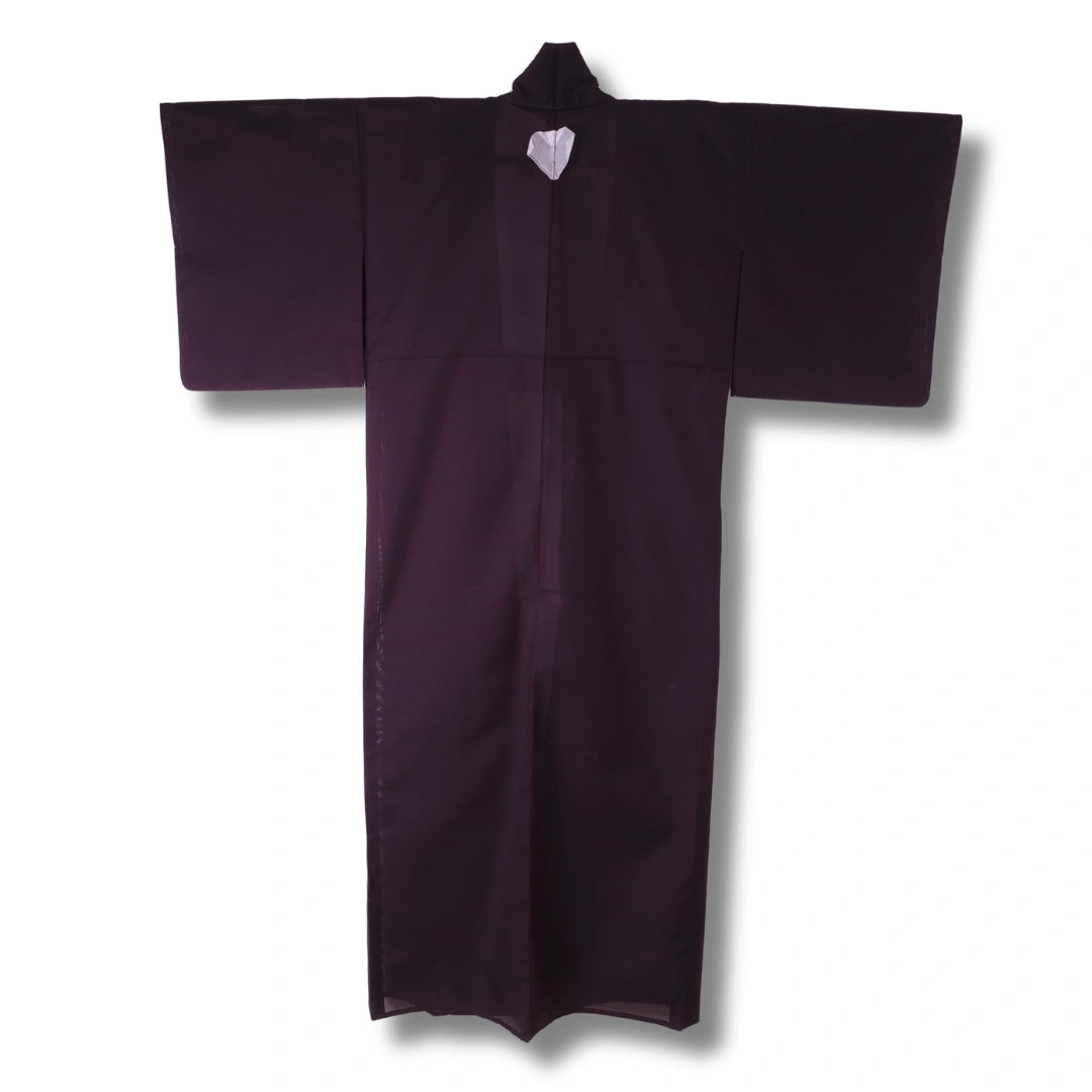 ungetragen: Vintage Damen Kimono Dunkelviolett