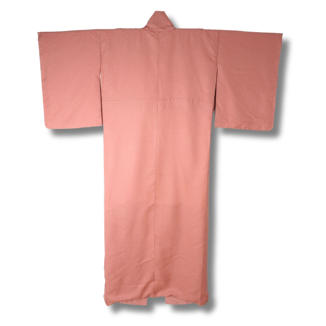 Rückseite eines einfarbigen Vintage Kimono