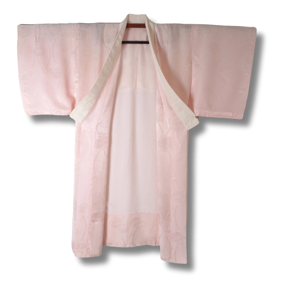 Vintage Damen Naga Juban – Rosa mit Blumen