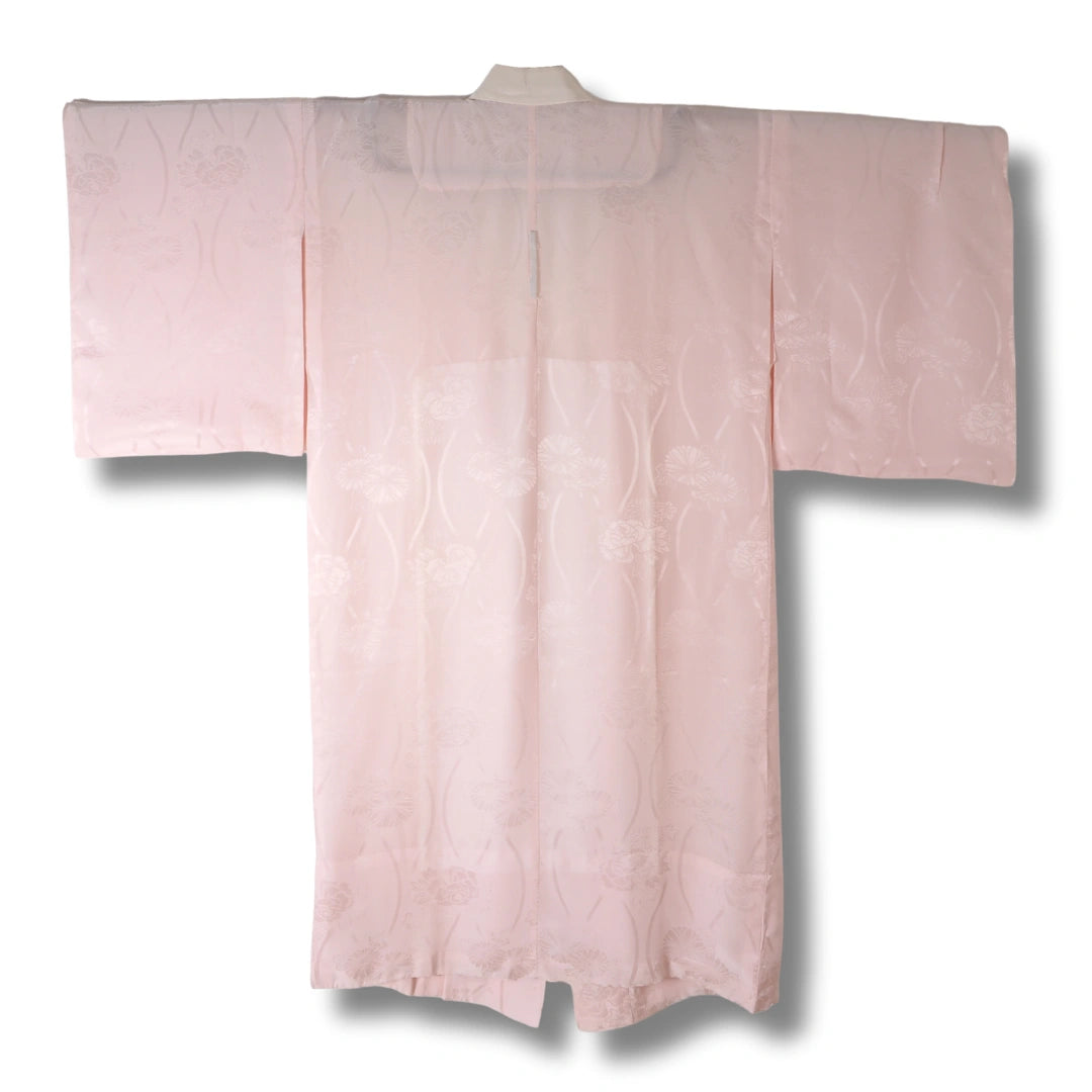 Vintage Damen Naga Juban – Rosa mit Blumen