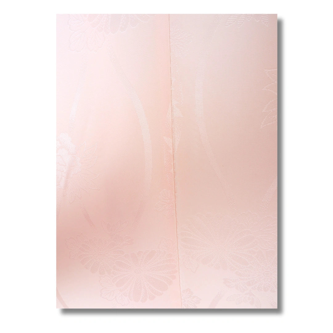 Vintage Damen Naga Juban – Rosa mit Blumen