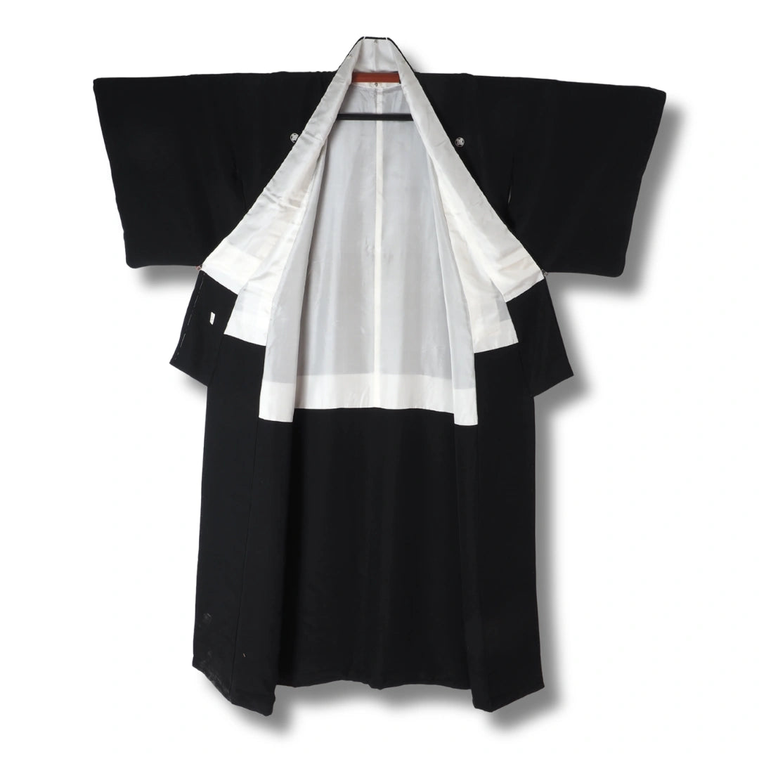 Innenansicht eines Vintage Mofuku Kimono