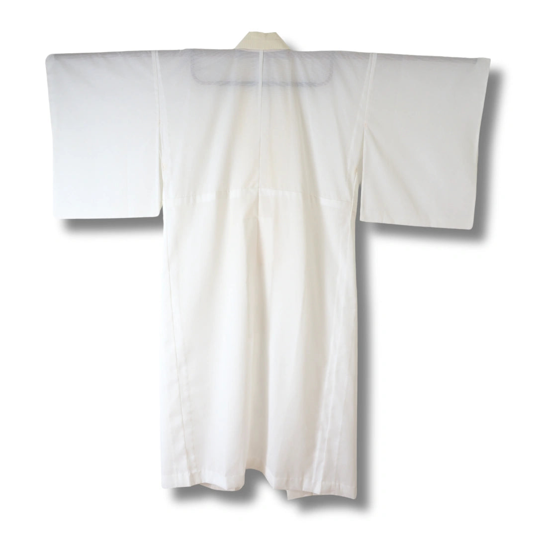 Vintage Damen Naga Juban Weiß mit Streifen
