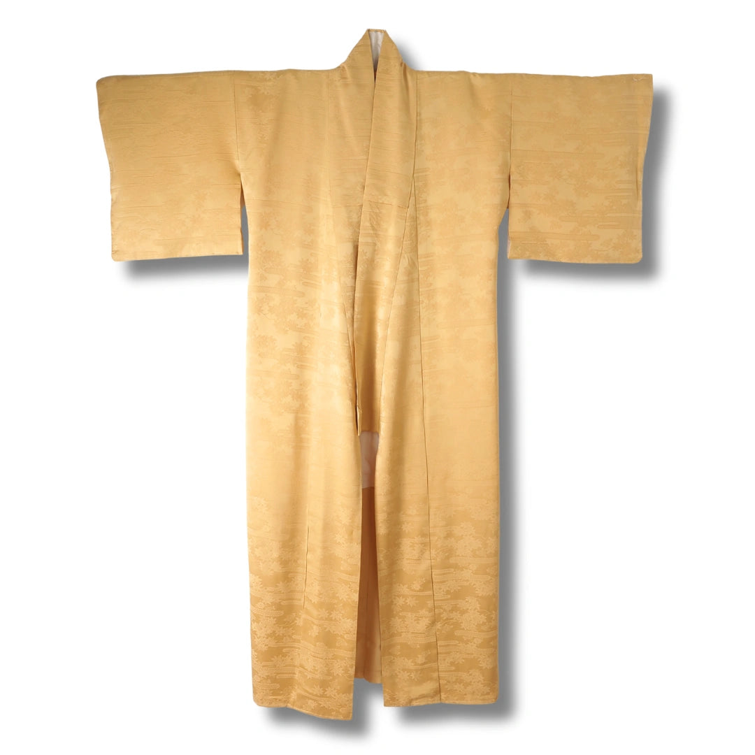 Vintage Damen Iromuji Kimono Gold