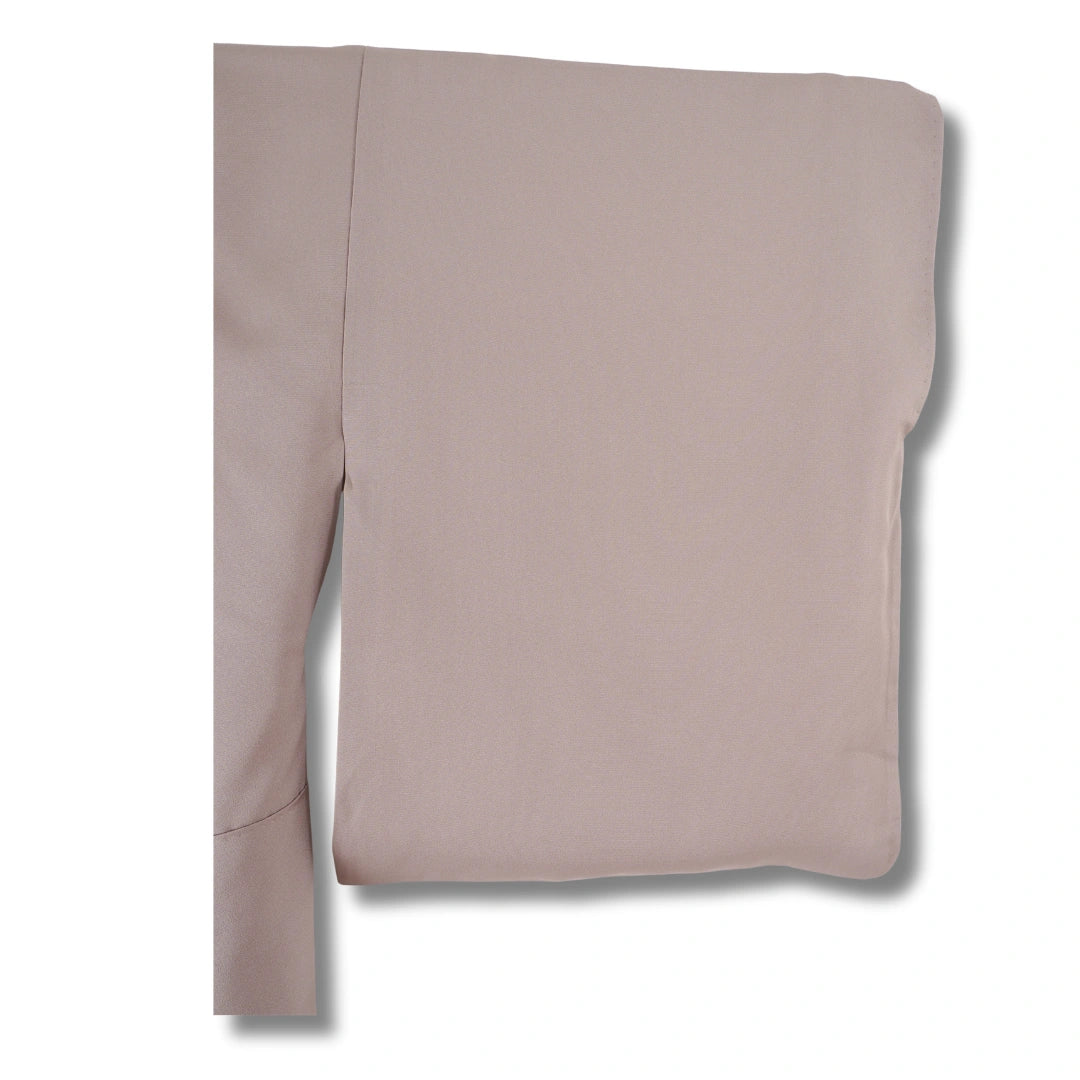 Vintage Damen Houmongi Kimono Grau mit Muster