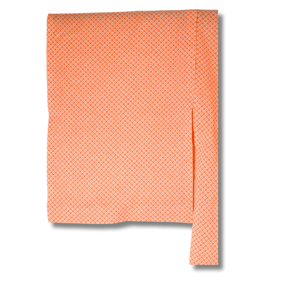 Vintage Damen Naga Juban apricot mit Muster