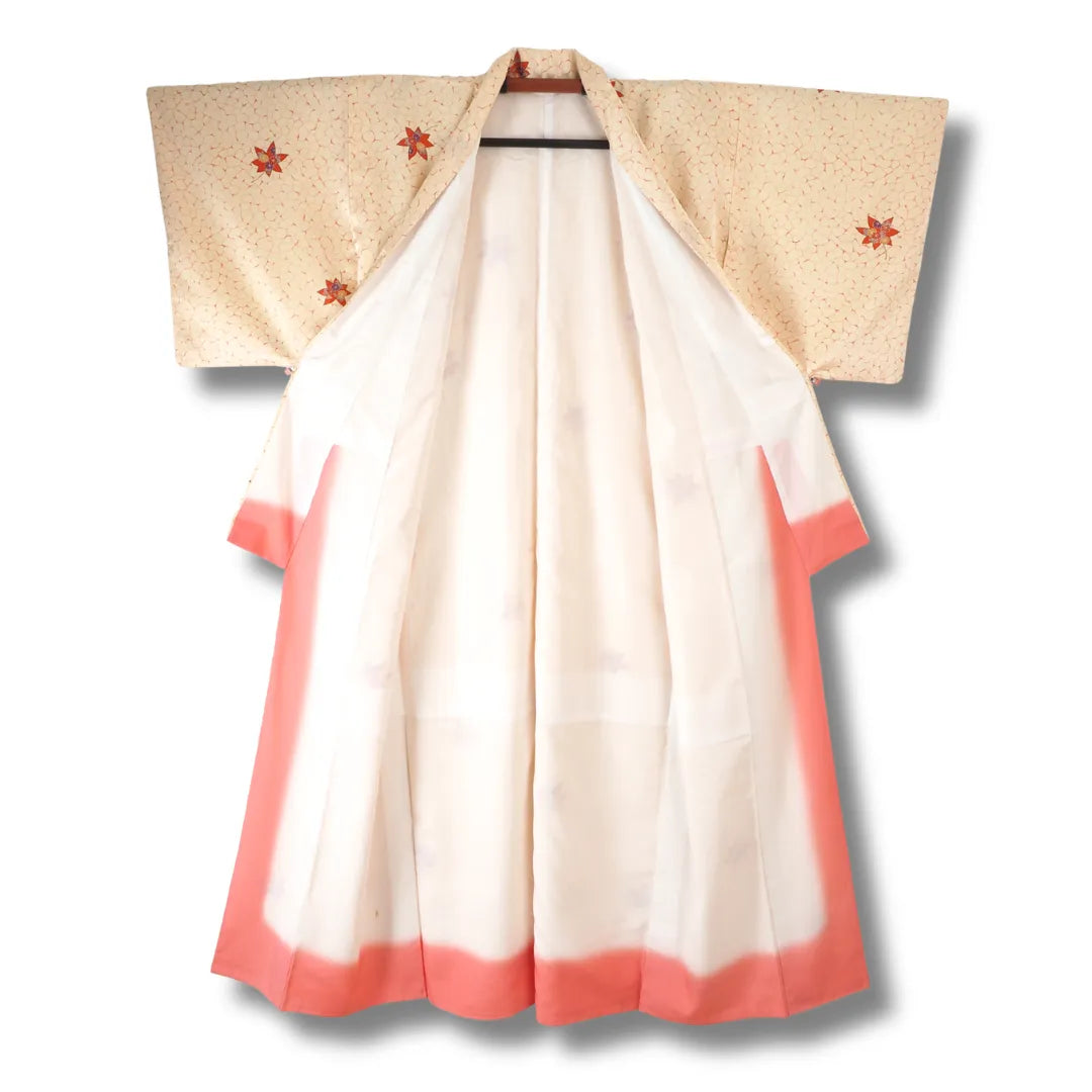 Innenansicht Kimono mit Futter und Farbverlauf
