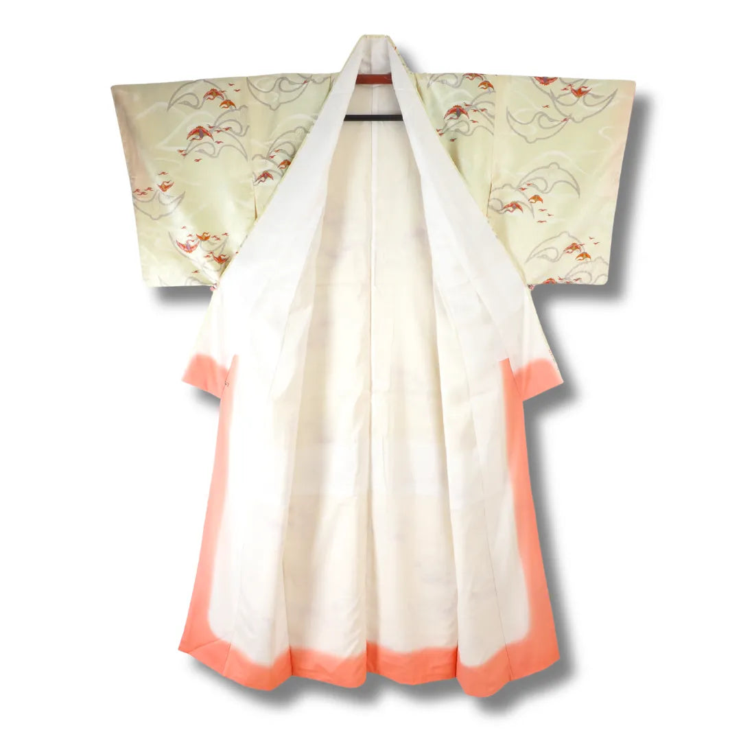 Innenansicht des Kimonos mit Futter