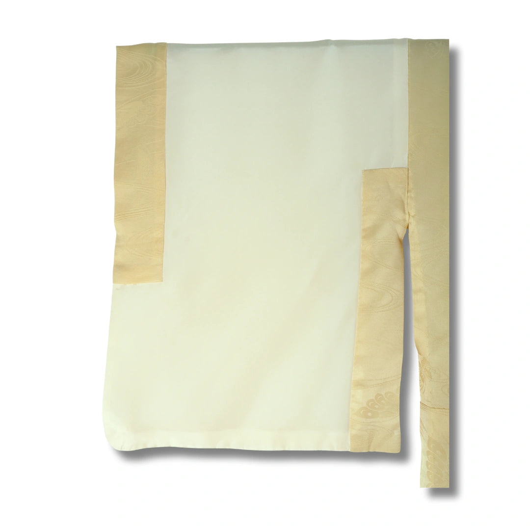 Vintage Damen Naga Juban Creme/Beige