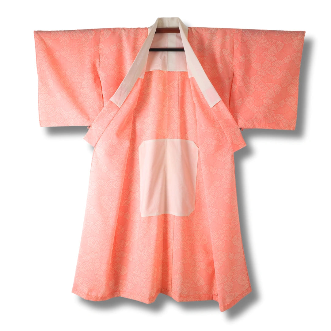 Vintage Damen Naga Juban koralle mit Blumen