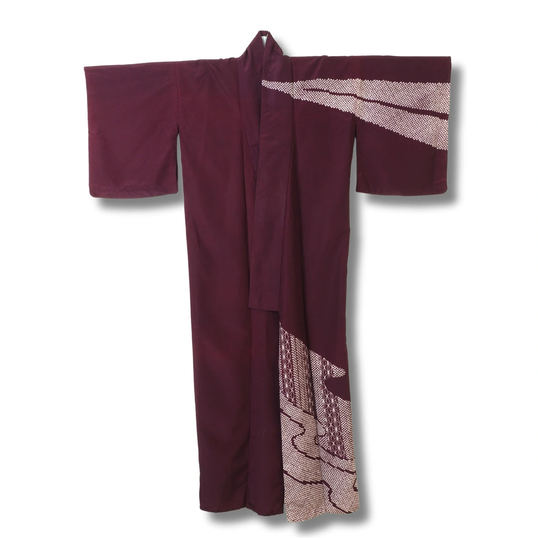 Vintage Damen Kimono lila