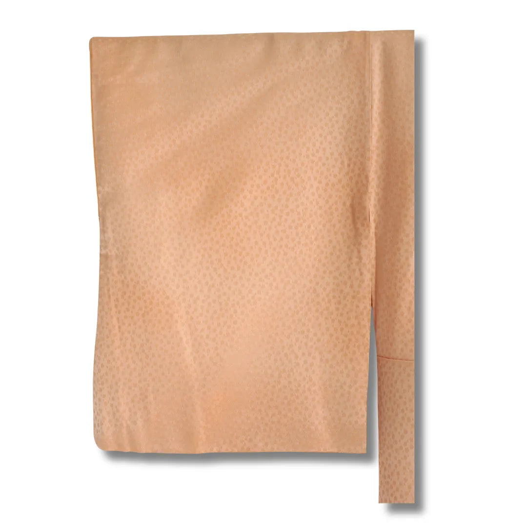 Detailaufnahme Kimono Stoff mit sanftem Farbverlauf