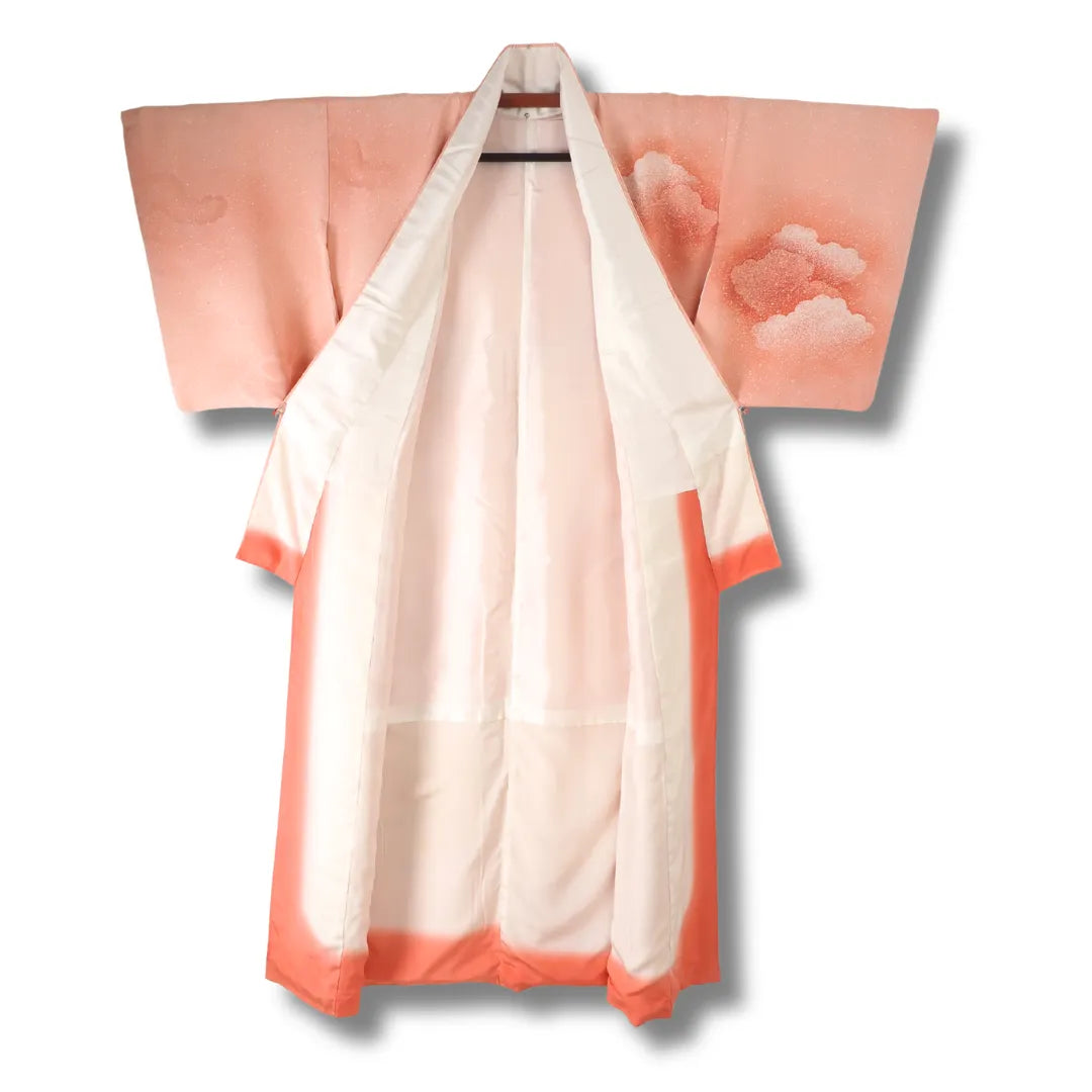 Innenansicht Kimono mit Futter und Farbverlauf