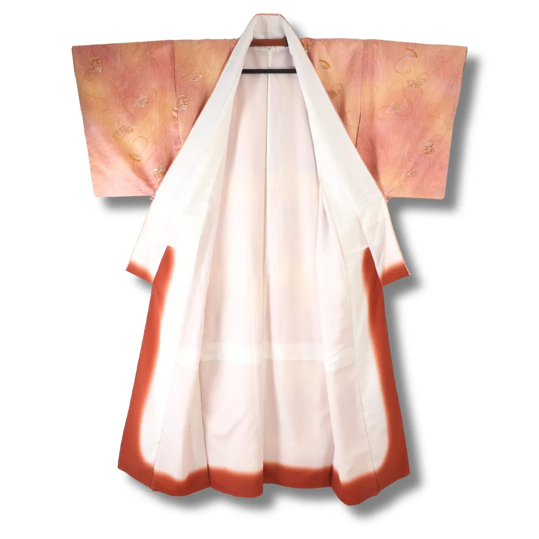 Innenansicht Kimono mit hellem Futter